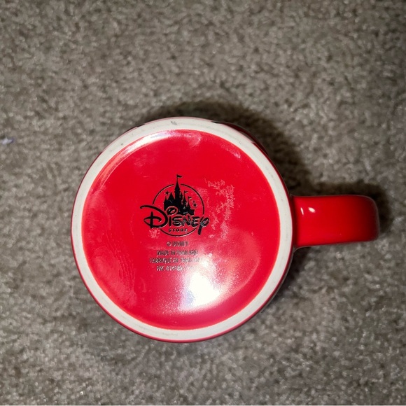 Disney Minnie Mouse Dimensional Red Mug XOXO Heart Kiss Love Coffee Tea Cocoa - Picture 5 of 5
